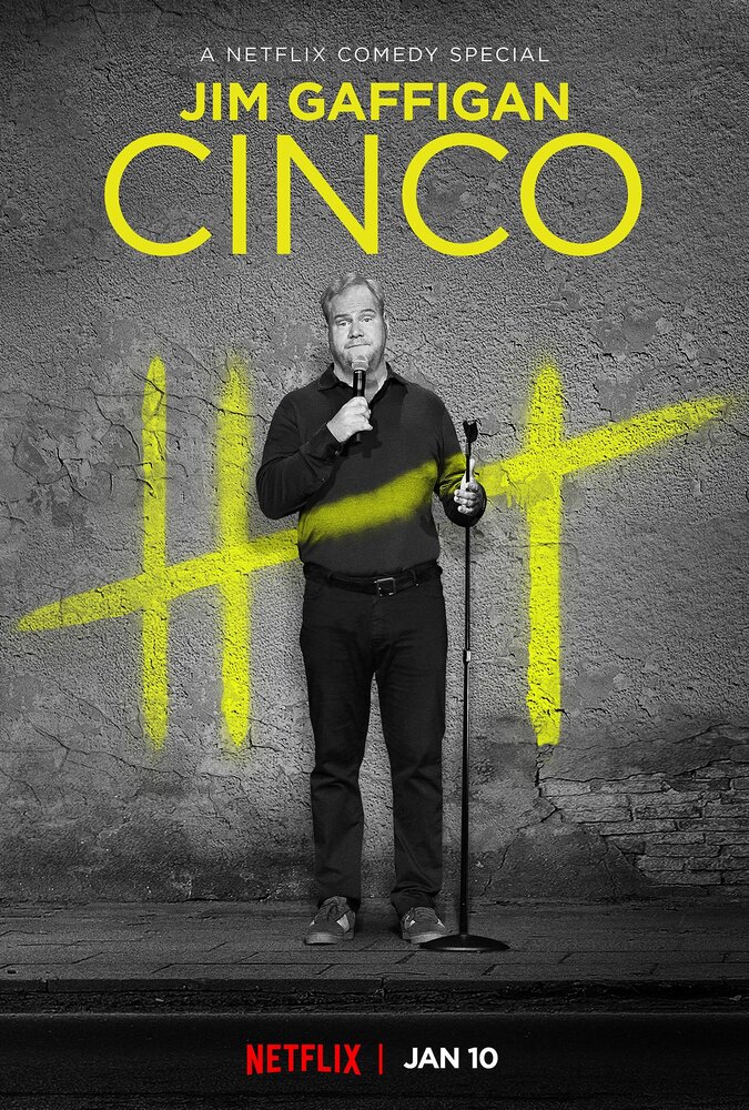 Jim Gaffigan: Cinco (2017) постер